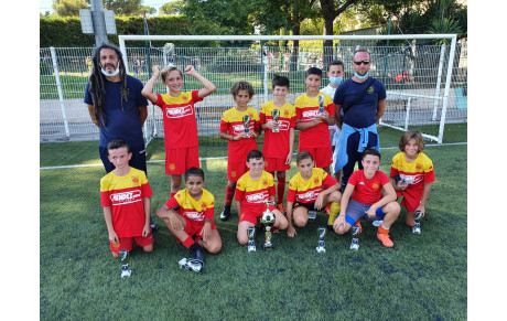 Six Fours-Le Brusc FC remporte le tournoi U12