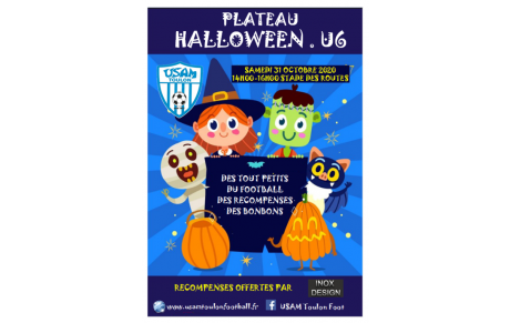U6: Plateau HALLOWEEN le 31 octobre