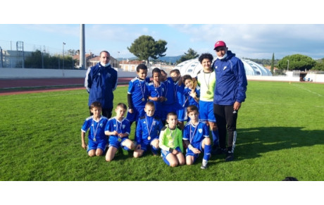 U10 (A): Quart de finaliste au tournoi de Six-Fours