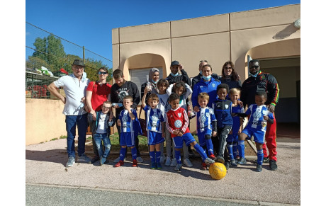 U6: Bonne prestation des petits au plateau HALLOWEEN de l'EPST